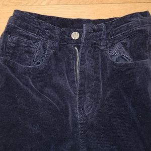 Navy Corduroy Pants